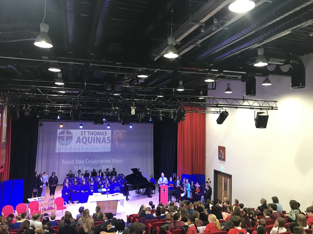 sta_cmat's tweet image. Representatives from all of our schools are gathered at English Martyrs&apos; in Leicester for the Feast Day Celebration Mass.