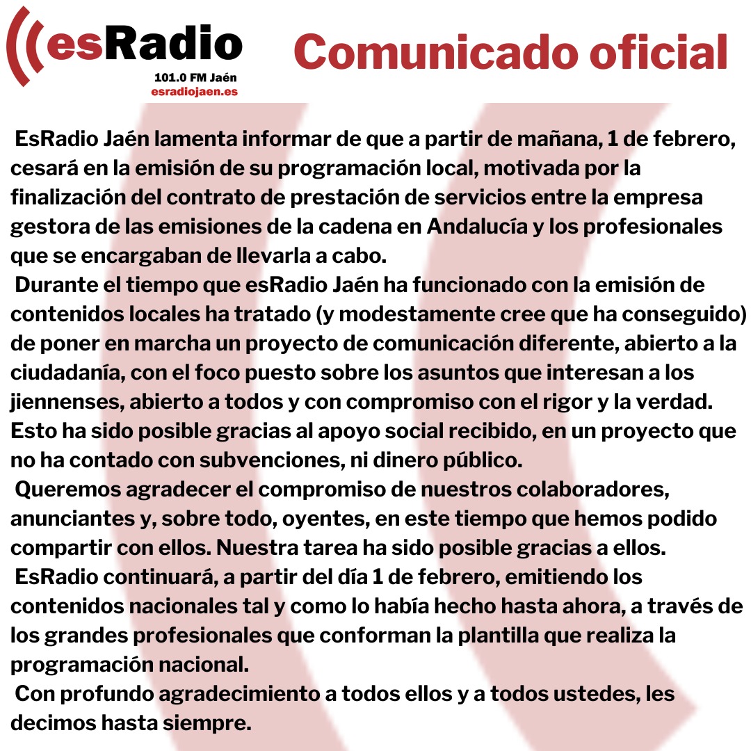 𝗖𝗼𝗺𝘂𝗻𝗶𝗰𝗮𝗱𝗼 𝗼𝗳𝗶𝗰𝗶𝗮𝗹
m.facebook.com/story.php?stor…