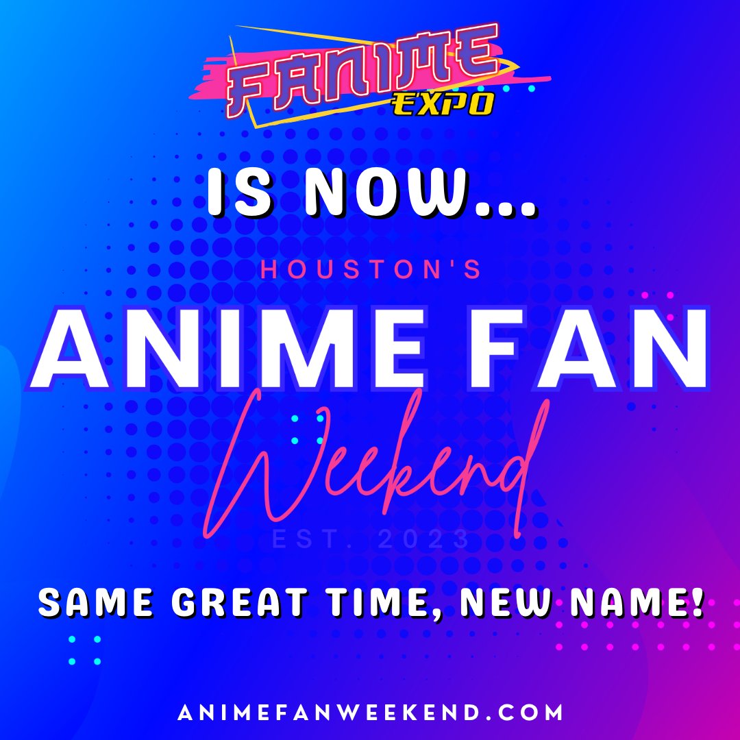 Anime Fan Weekend (formerly Fanime Expo) on Twitter "🧵As you may have