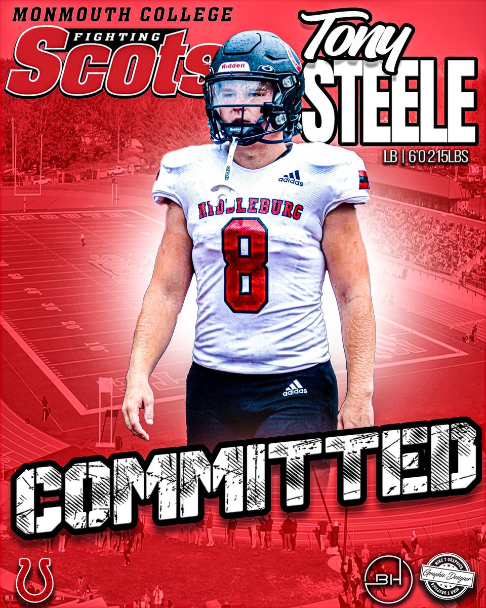 BH Recruiting Assistance (@recruitingbh) on Twitter photo Congrats to <a href="/Horsepower904/">Middleburg Football</a> LB <a href="/Robert_Steele26/">Robert Steele</a> on his commitment to <a href="/RollScotsFB/">Monmouth College Football</a>‼️ Congrats to <a href="/Horsepower904/">Middleburg Football</a> LB <a href="/Robert_Steele26/">Robert Steele</a> on his commitment to <a href="/RollScotsFB/">Monmouth College Football</a>‼️