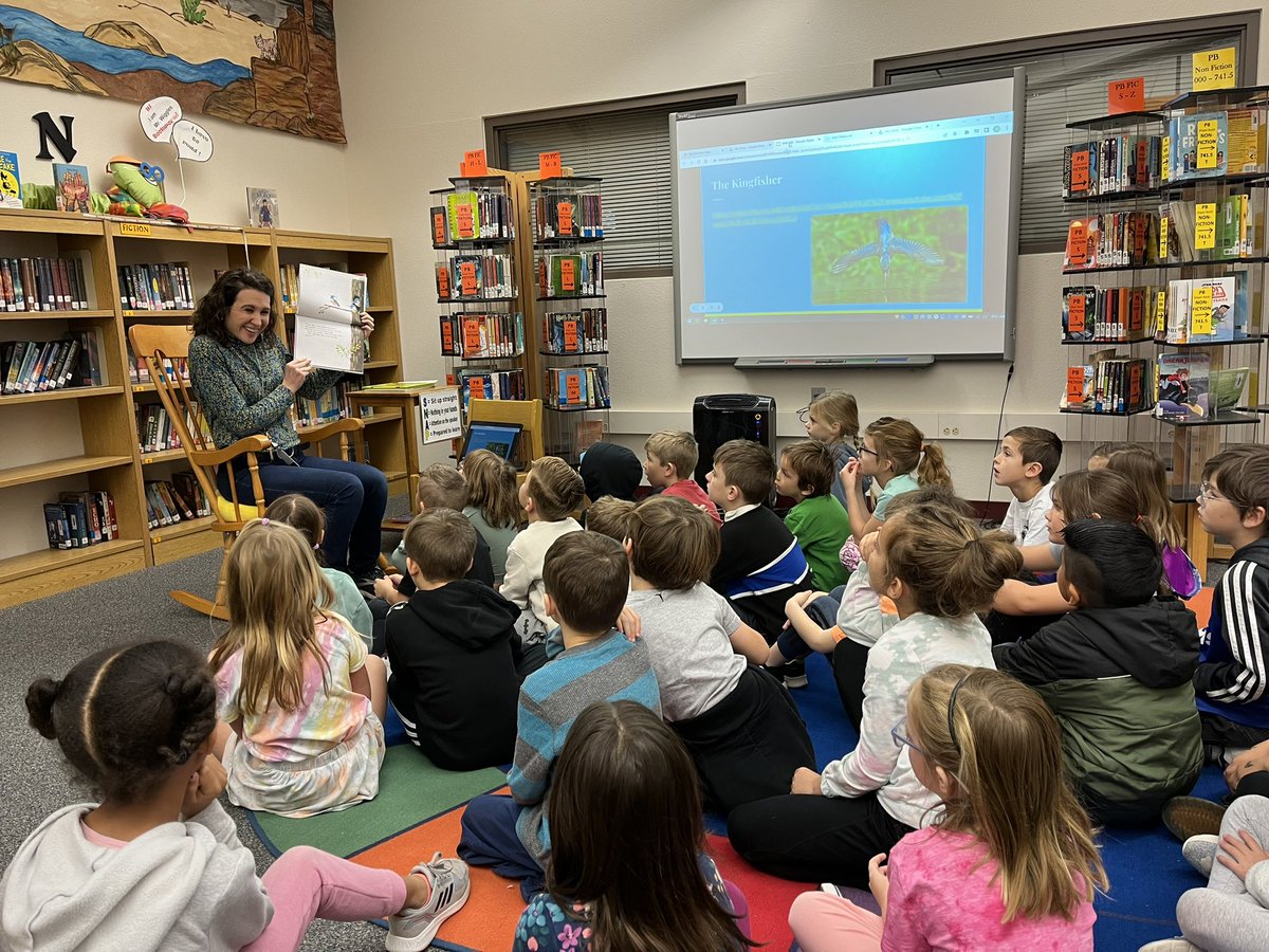 Copper Creek DVUSD (@ccbobcats) on Twitter photo Our amazing media clerk sharing a story with 1st graders..our students are ALL engaged! #kingfisherbird <a href="/DVUSD/">Deer Valley Unified School District</a> <a href="/DrFinchDVUSD/">Curt Finch, PhD</a> Our amazing media clerk sharing a story with 1st graders..our students are ALL engaged! #kingfisherbird <a href="/DVUSD/">Deer Valley Unified School District</a> <a href="/DrFinchDVUSD/">Curt Finch, PhD</a>