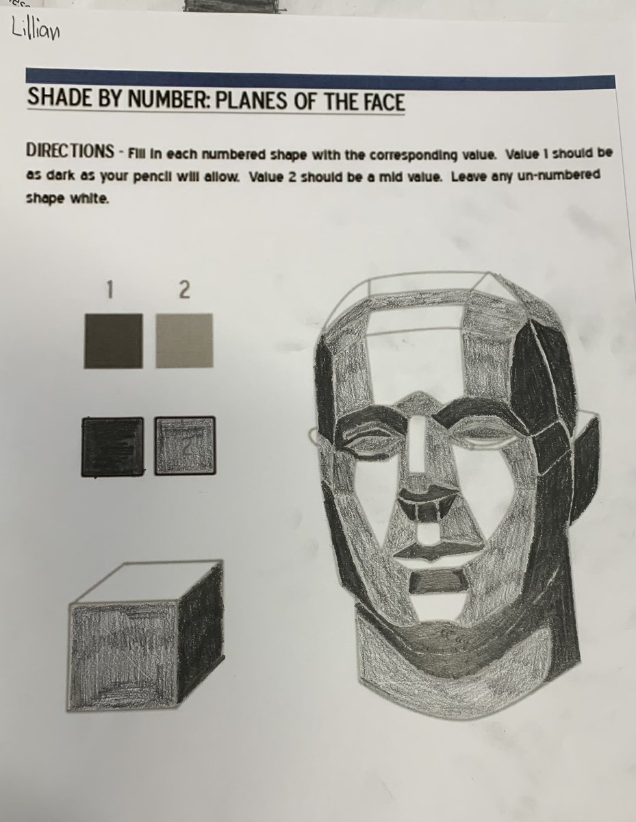 BhsartD's tweet photo. Looking at TONE. Shading, stippling and hatching to make different tonal values are highly successful here as class exercises in using tone to create the illusion of FORM. https://t.co/wpamxTHP6p