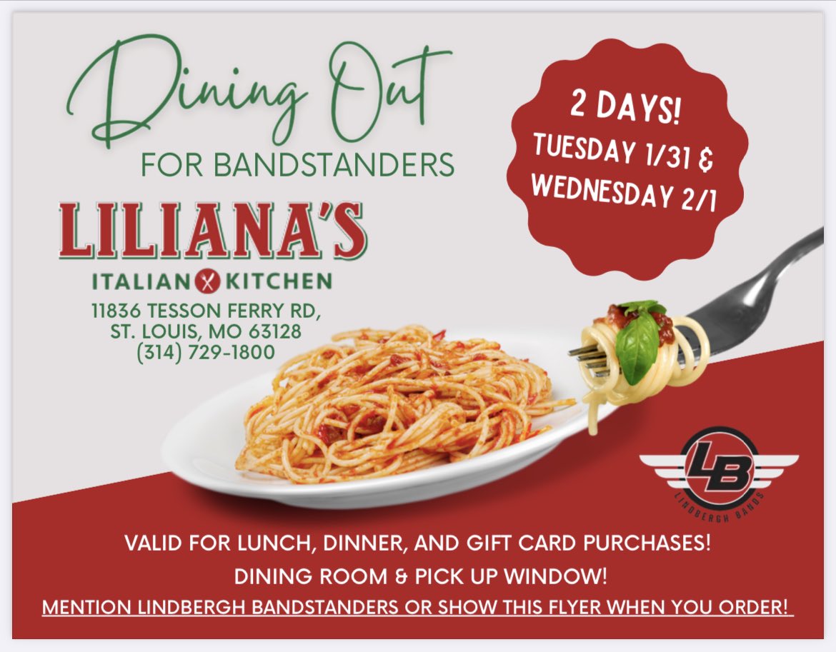 Please help to support our LHS Marching Band!! Feel free to share!! What a delish and easy way to support!! Remember to mention LHS marching band when placing your order!! 💚💛🥁🎺💛💚