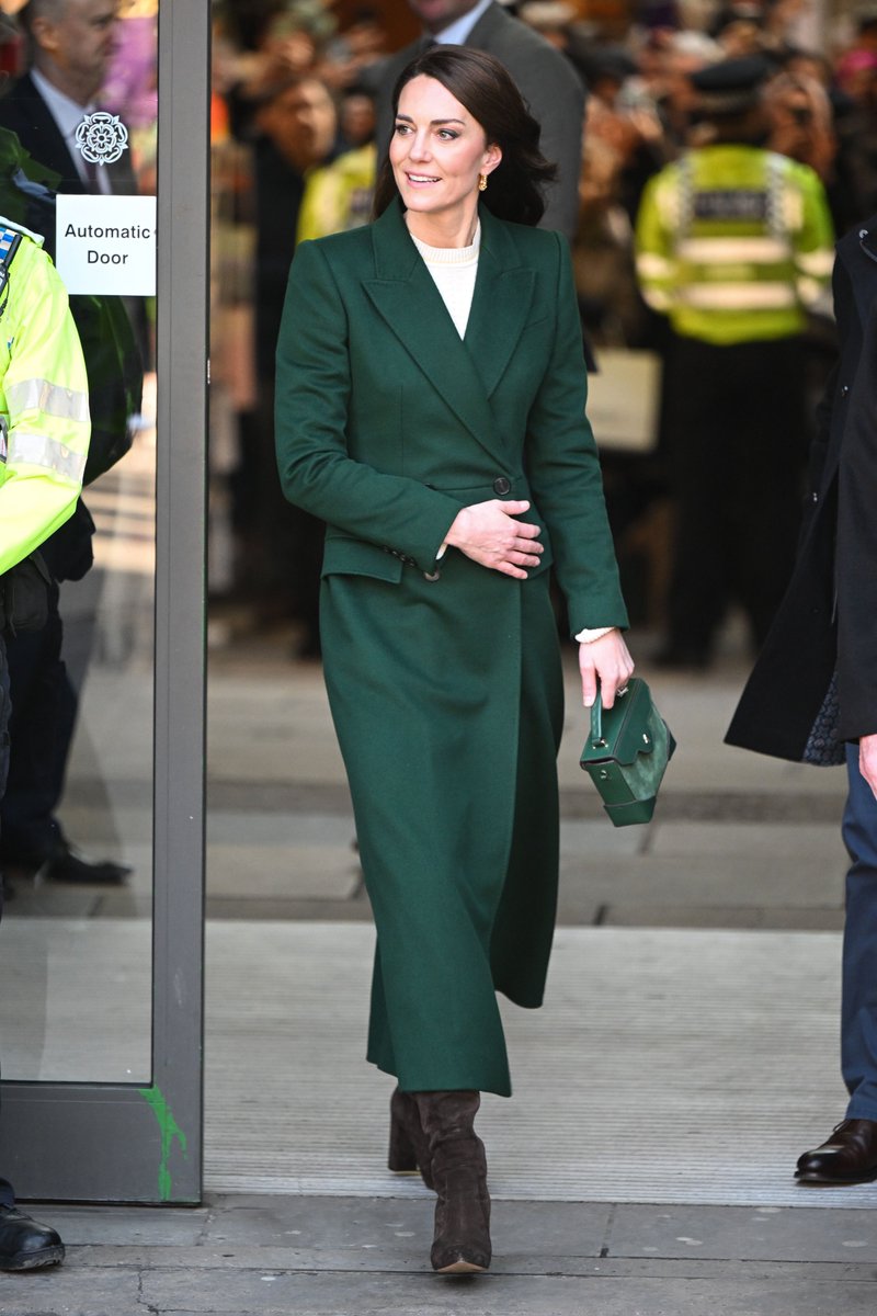 Catherine Princess of Wales visiting Kirkgate Market Leeds #Royals #PrincessCatherine #leeds