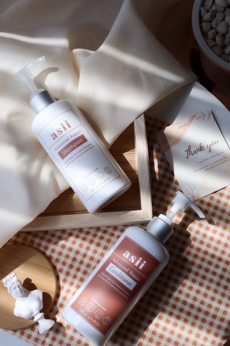 MOLLYKA2's tweet image. เเชมพูเเละคอนดิชันเนอร์ เเบรนด์เอซี่ดีมากพวกเธอ ใครที่ผมขาดหลุดร่วง รังเเค ผมเสียมาก ต้องจัดเลย หลังใช้คือผมหอม นุ่ม สลวย มีน้ำหนัก จัดทรงง่ายทันที สาวๆ ที่มีปัญหาเหมือนเดียร์ เเนะนำตัวนี้เลยยย 
*พิกัดใต้คอมเม้นท์*

#asii #asiibrand 
#asiishampoo #แชมพูเอซี่