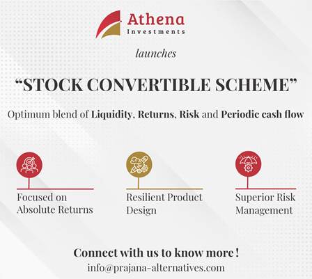 'Our goal is to create world-class investment products at competitive costs for investors in Indian markets', says Mr. Vineet Bagri on the launch of Athena Investments' first  STOCK CONVERTIBLE SCHEME.

🔗
bit.ly/40hPKXq

#athena #alternateinvestmentfund #trustplutus