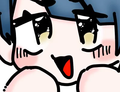 目がキラッキラ 