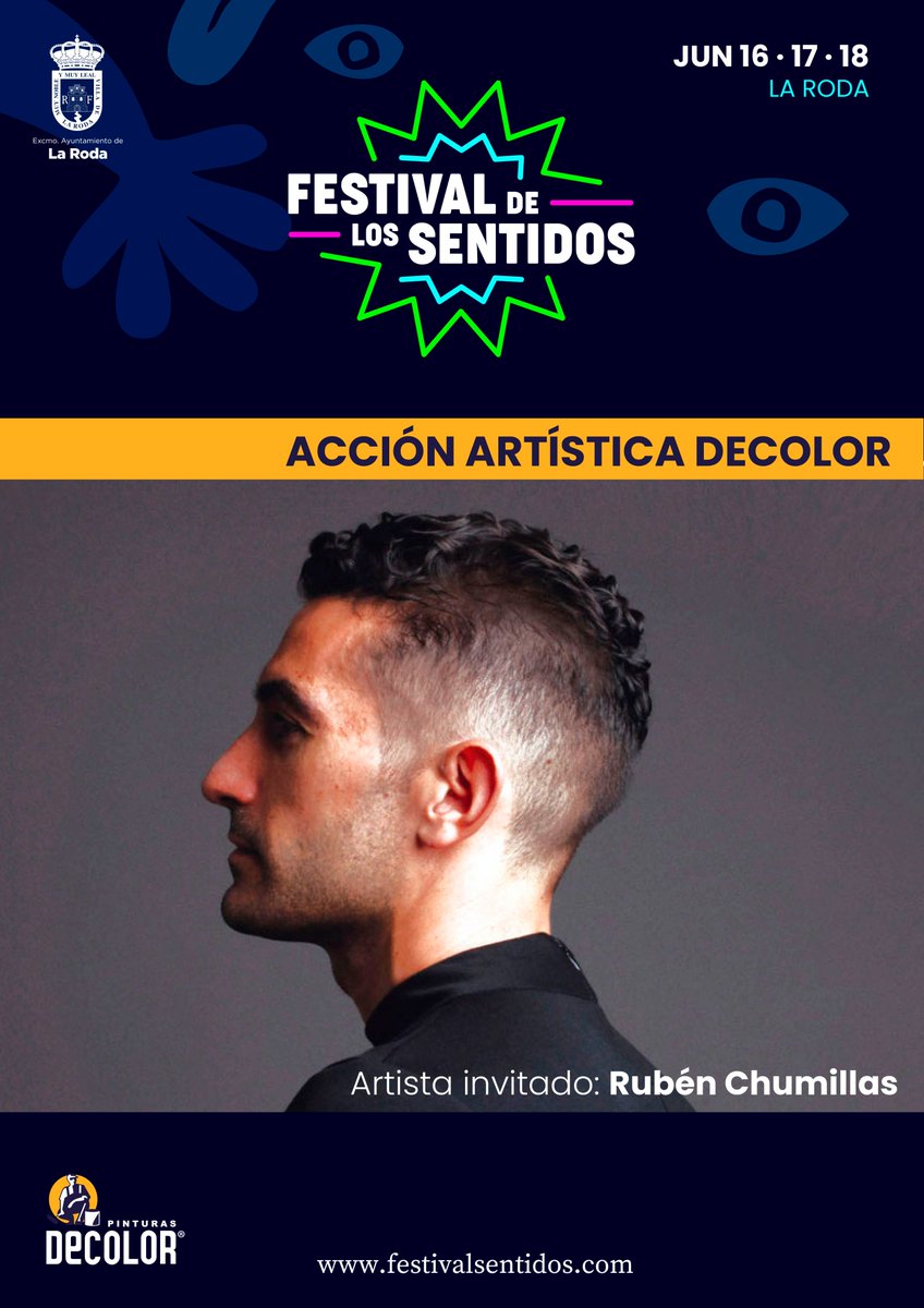 aytolaroda's tweet photo. 🎸#Sentidos23 llevará la música al corazón de la ciudad con conciertos gratuitos en la calle🎹🎷

🎼El escenario #globalcaja acogerá actuaciones gratuitas y #decolor traerá a #rubenchumillas 
https://t.co/xtnd7aw2Zi https://t.co/zQDGcmQ8Ou