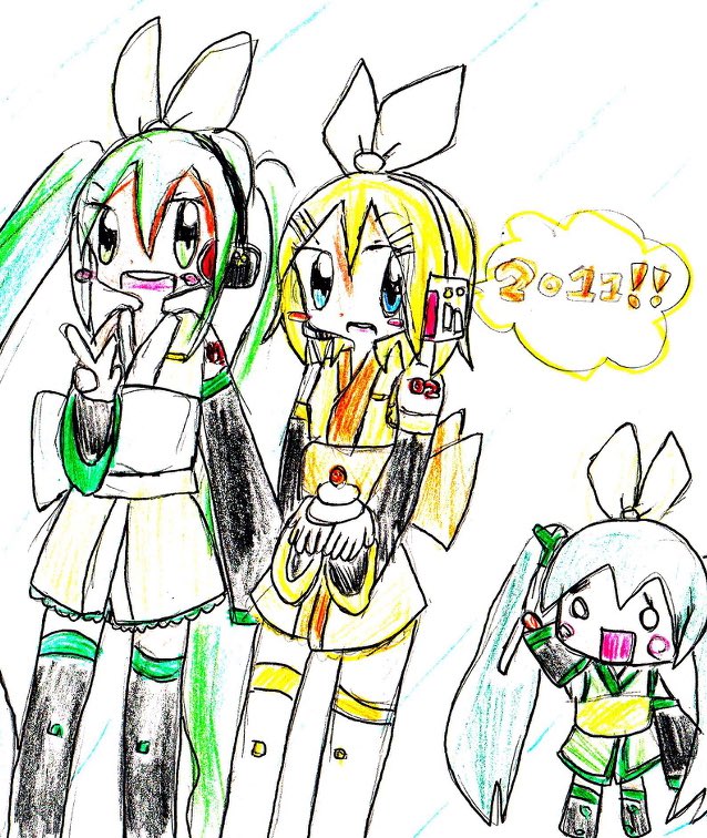 干支が一周したので12年前の年賀状の絵と比較してみようね🐰 