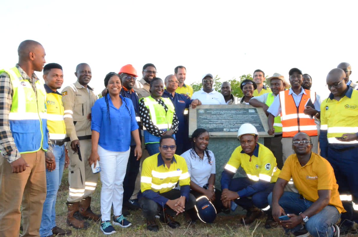EACOP_'s tweet photo. EACOP, @EwuraTanzania &amp; @pau join forces for a joint supervisory visit at the Marine Storage Terminal in Tanzania. Checking on the EACOP progress. The delegation from PAU was led by @ErnestRubondo, the Executive Director, and Prof Mark Mwandosya board chairman EWURA #EWURA #PAU https://t.co/kyWwsA9cYQ