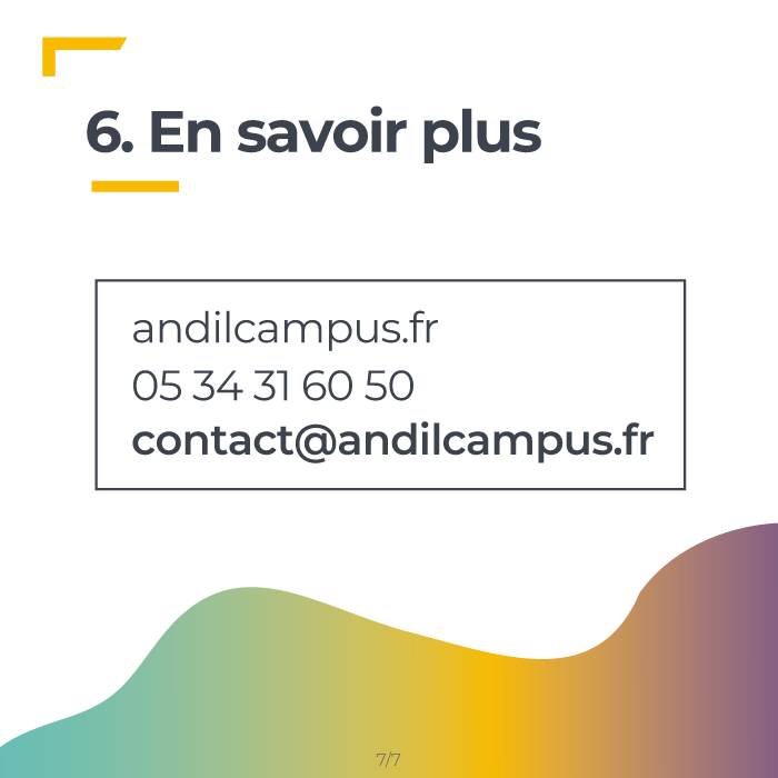Andilcampus's tweet photo. 🎓 Diplôme Chef de projet spé. #Communication/Développement/Acquisition (Bac +4)
💰 #Alternance
💰 CPF, AIF, plan de développement des compétences, dispositif PRO-A, OPCO
📅 Rentrées : 17/03 &amp; 13/10 2023
📍 Présentiel à Labège &amp; distanciel en ligne
🔗 https://t.co/x7RaAIJXe6 https://t.co/wUgj8npcjB