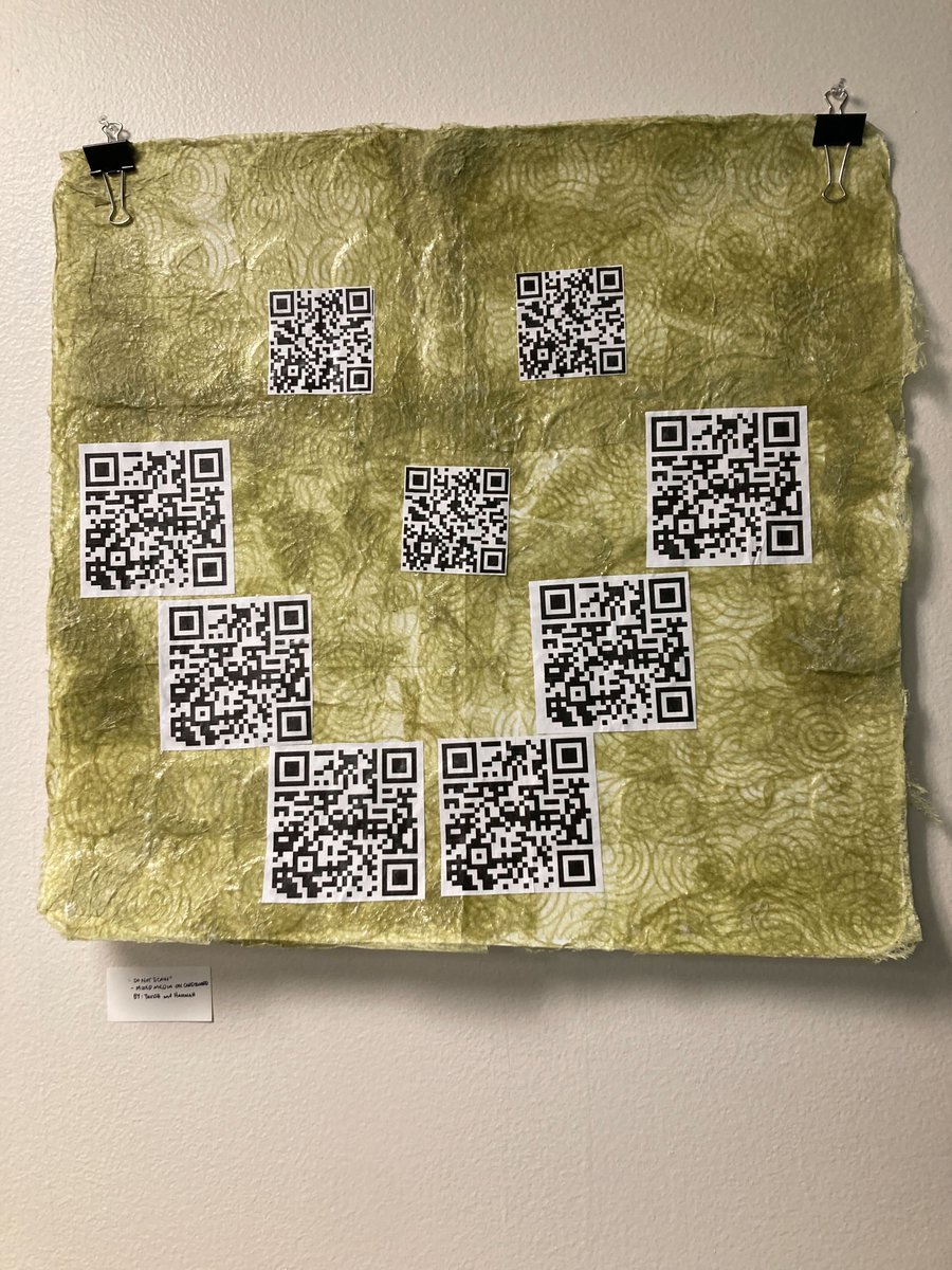 Atypical Tuesday! 
Something typical at our Pleasanton site? You know, just a little QR code fun! Oh the things our learners can create when they have the freedom to explore their passions! #Twiceexceptional #2e #autism #pleasanton #pinole  #pda #pathologicaldemandavoidance