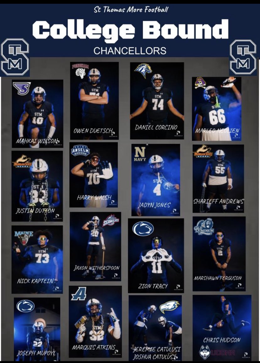 St. Thomas More Football (@stmct_football) on Twitter photo 