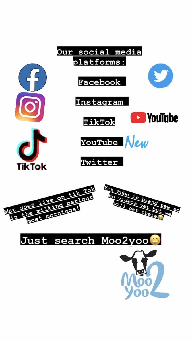 Moo2Yoo (@moo2yoo) on Twitter photo We will be trying to be even more active on social media over the next month! But first it’s a day <a href="/Dairy_TechUK/">Dairy-Tech</a> tomorrow! We’ve made a YouTube channel😂🥛🐄#februdairy #Dairy #dairytech We will be trying to be even more active on social media over the next month! But first it’s a day <a href="/Dairy_TechUK/">Dairy-Tech</a> tomorrow! We’ve made a YouTube channel😂🥛🐄#februdairy #Dairy #dairytech