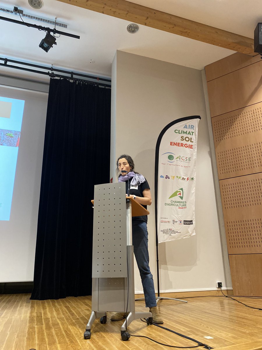 [Colloque ACSE]
Biofunctool testé sur 3 site expérimentaux en Grand Est : des différences significatives des systèmes sur la santé du #sol