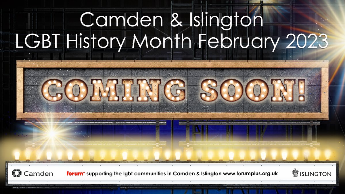 🚨Just one day to go till LGBT History Month!

Throughout February celebrate Camden &amp; Islington LGBTQ+ culture, heritage &amp; history! 

bit.ly/CamdenandIslin… 

#camden #islington #lgbtplushm #lgbthm23🏳️‍🌈