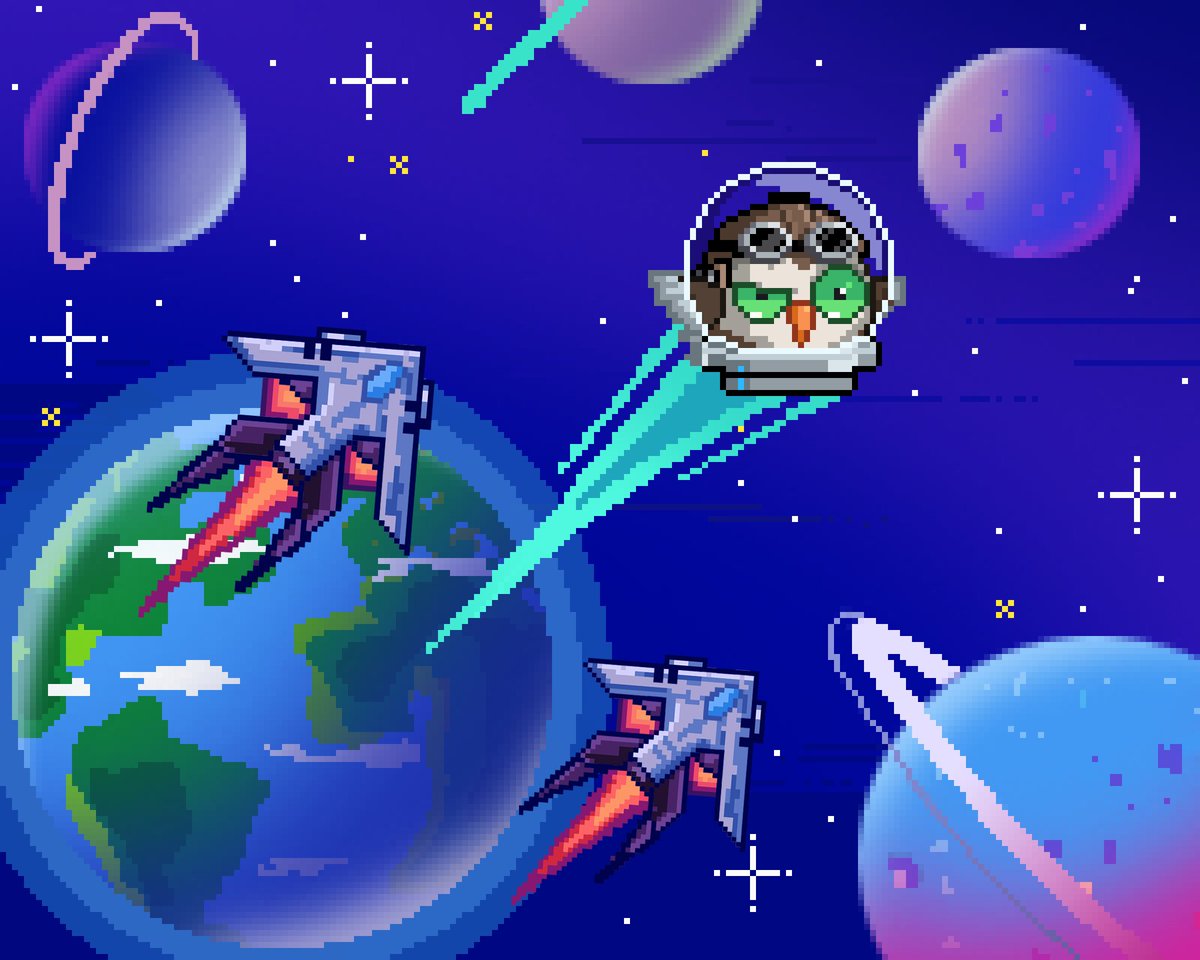 flappymoonbird's tweet photo. FMB will soon have a new home, let's fly into the space, come together birdies🛼📸📗 

10 treasure boxes giveaway: ↩️
https://t.co/3DtKcKkujn 

-Rt, Like, and comment to draw 5 birdlist winners.🐦🔥

#Flappymoonbird $FMB #GameFi https://t.co/Awn695LJxy