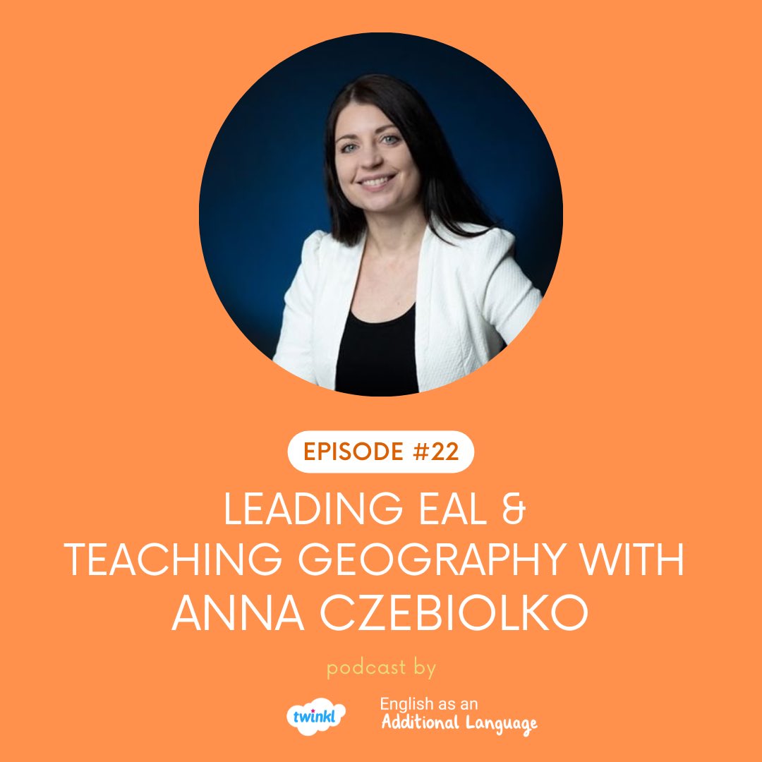 twinkl_eal's tweet image. It’s #TalkingTheirLanguageTuesday and we’ve got a brand new #EAL #podcast episode with the brilliant @anna_annauser1 🧡

You can listen here: redcircle.com/shows/3da1ea61…

Or wherever you usually listen 🎧

Don’t forget to subscribe so you never miss an episode and leave us a review🎙