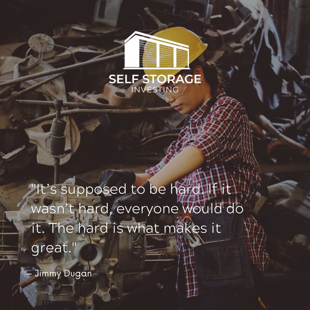 SelfStorageGuy's tweet photo. "It’s supposed to be hard. If it wasn’t hard, everyone would do it. The hard is what makes it great." – Jimmy Dugan
Learn more about us: https://t.co/9EF80XiVYQ
#selfstoragehelp #SelfStorage #PassiveInvesting #SelfStorageFund #investinginselfstorage #realestateinvesting https://t.co/5ISRf8eq9P