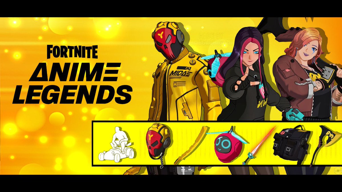 myboydrops's tweet image. ⭐️ ANIME LEGENDS PACK ⭐️ 

To Enter:

- Follow 
@myboydrops ❣️
- Like &amp;amp; RT + Tag Friends
- Turn on Notis 🛎 

Ends in 24H!

#Giveaway #FORTNITEGiveaway #FORTNITE