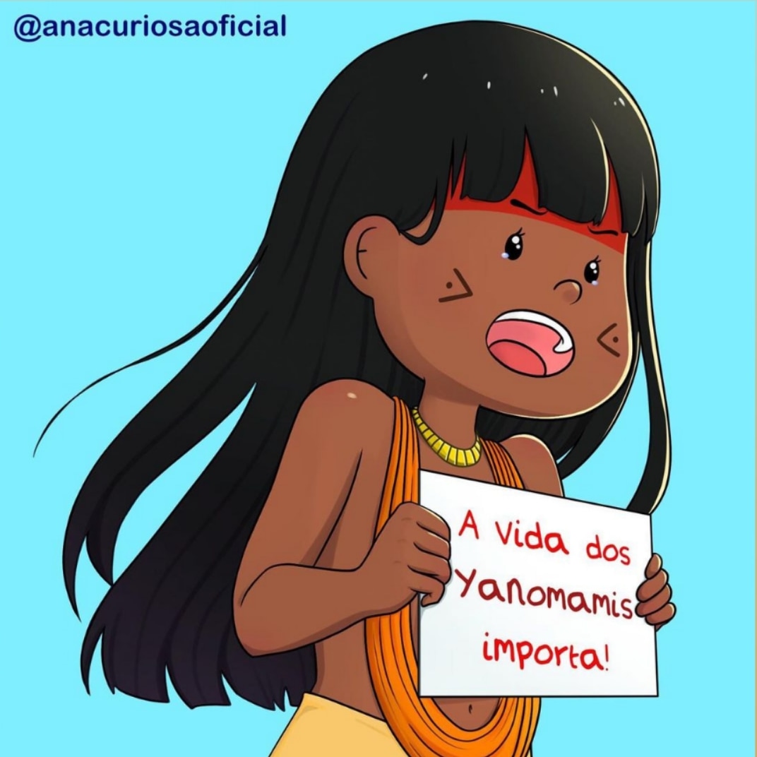 A vida dos Yanomamis importam!!