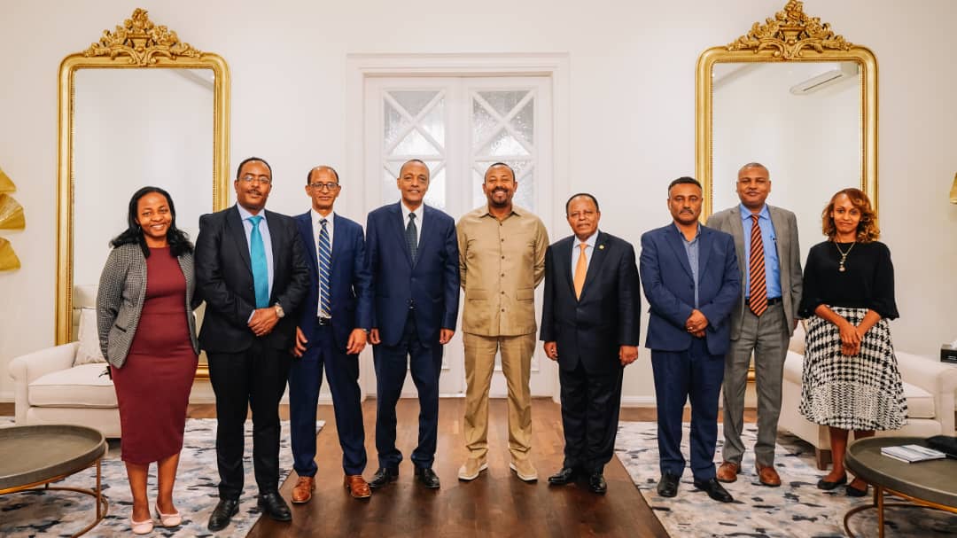 AbiyAhmedAli's tweet photo. Today, I convened a first of its kind Prime Ministerial advisory group that is tasked with bringing forth solid inputs for consideration and implementation on various issues. https://t.co/zOpmK7OfIw