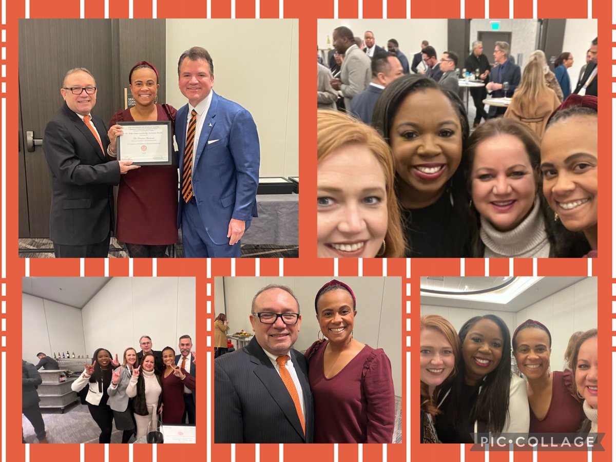 So good to reconnect with these dynamic leaders during the @UTAustin CSP reception at @tasanet Midwinter! Continue to do the great work for the students, families, and communities that you lead & serve!! 🧡🤘🏽🌎 #TASA2023 #UTCSP ll