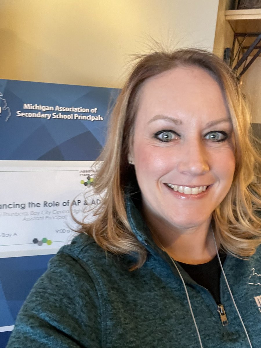 jennithunberg's tweet photo. Ready to do my thing this morning at #MASSPAP23 ! @massp https://t.co/nuh3gS0E6A