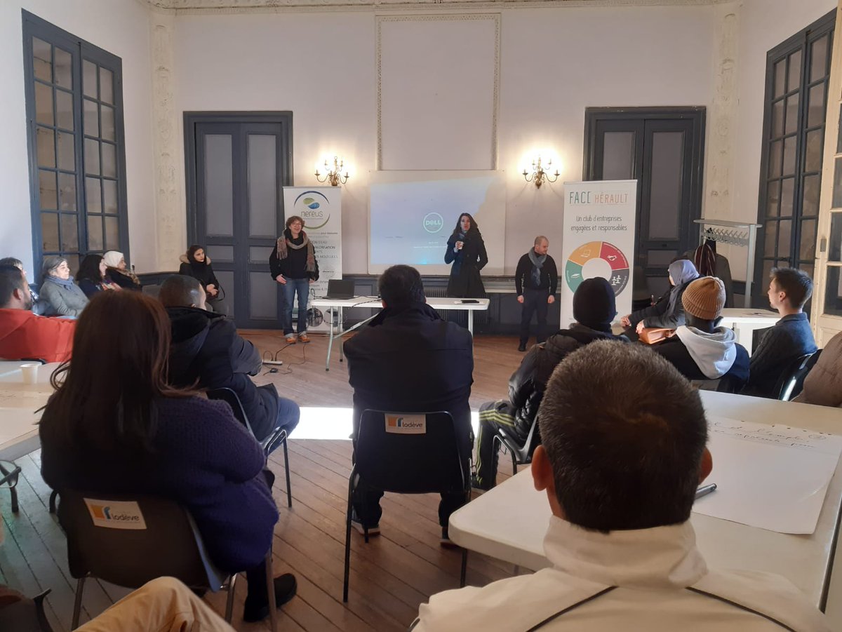 🙌Place à l'inclusion
Ce matin, après une présentation du statut #RQTH et du lien #santé - #travail à nos collaborateurs par <a href="/Capemploi_/">Cap Emploi</a> , nos équipes RH se sont rendues à la rencontre d'une cinquantaine de demandeurs d'emploi avec <a href="/FACEHerault/">FACE Hérault</a> . 
#inclusion #accompagnement