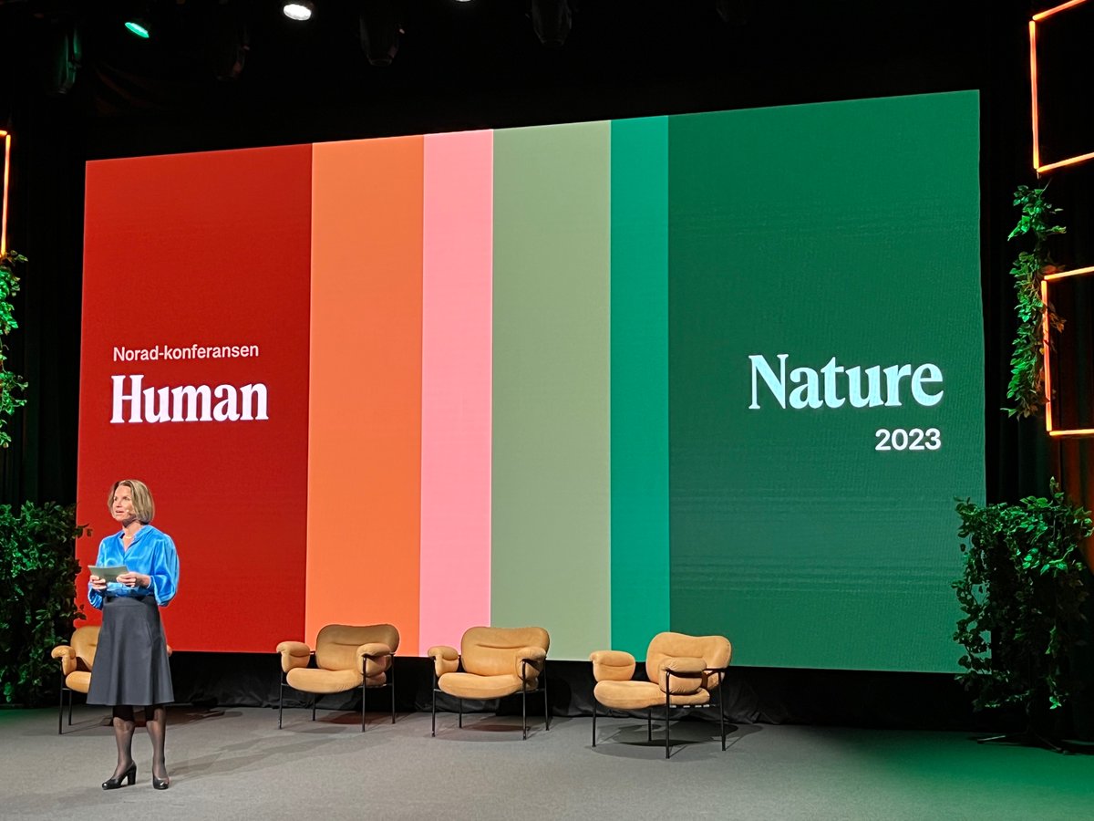 Takk til #Noradkonferansen for å sette søkelyset på hva vi kan gjøre med den enorme ulikheten som følger med klimakrisen! Vi trenger samarbeid og innovasjon for å sikre finansiell inkludering, for fattigdomsbekjempelse innenfor det naturen tåler 💚