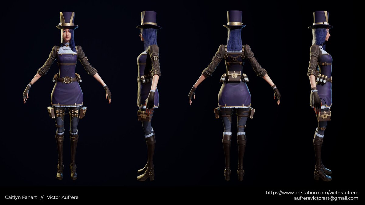 Kroustibate's tweet photo. #Caitlyn #fanart I’ve been making for school this year ✨
Hope you like it ! 

#LeagueOfLegends #LeagueOfLegendsFanArt https://t.co/DFd7JW0g2v