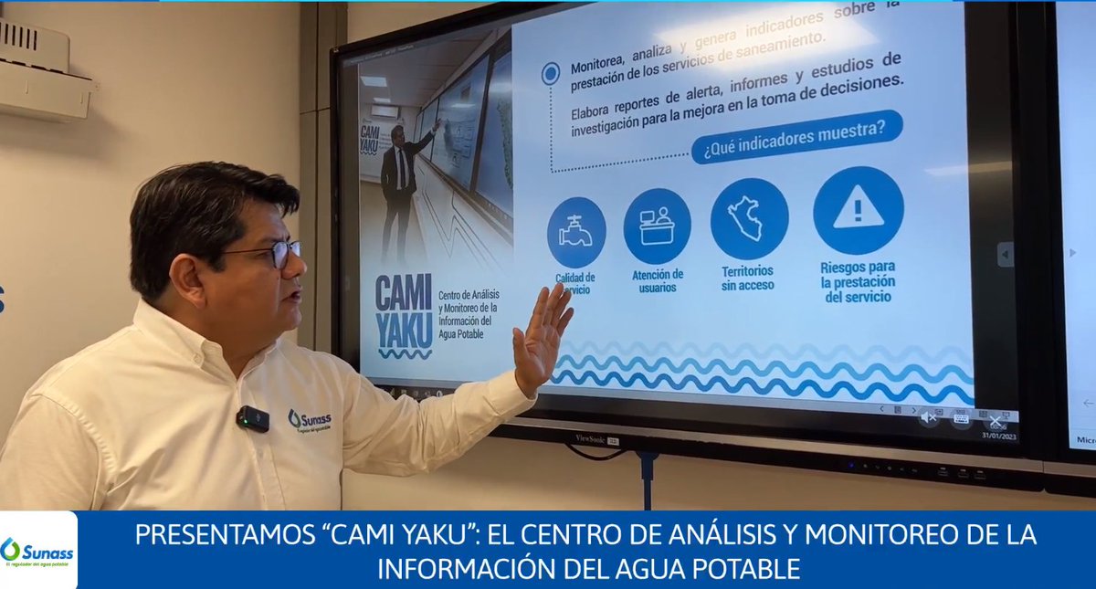 sunassperu's tweet photo. 🚨#AlertaSunass | Alertamos que 2 millones de personas de Apurímac, Arequipa, Cusco, Huaraz y Puno están en riesgo de no contar con agua potable, según el #CamiYaku.▶ https://t.co/ITa2sfhEs6 https://t.co/wcU0hWl2uz