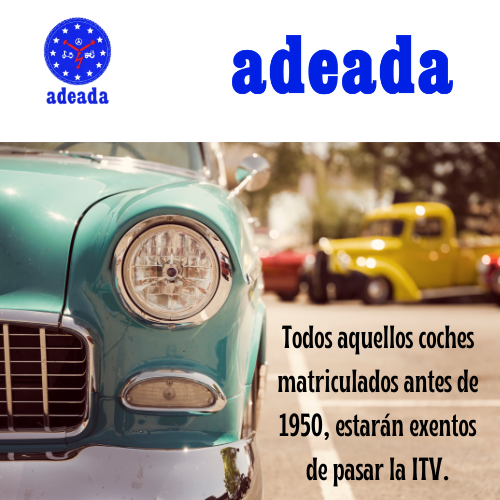 adeada_alava's tweet photo. Otra de las principales novedades que trae consigo el nuevo paquete de normas DGT 2023 es la exención de pasar la ITV por aquellos coches catalogados como históricos (matriculados antes de 1950).

#adeada #adeadaalava #euskadi #vitoriagasteiz #taller #mecanica #automocion #motor https://t.co/BLQPne30O0