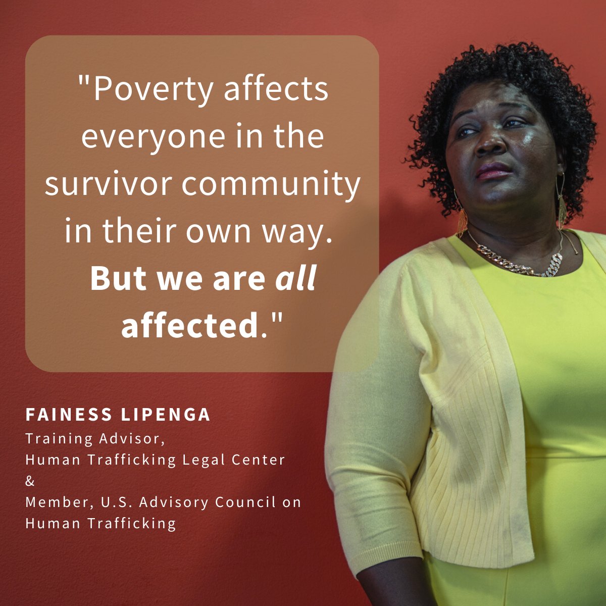 January is #HumanTraffickingPreventionMonth, but it is also #NationalPovertyinAmericaAwareness Month. This overlap is no accident. #Poverty is a root cause of human trafficking. And #humantrafficking leaves its victims trapped in poverty, even after they escape. #Endpoverty