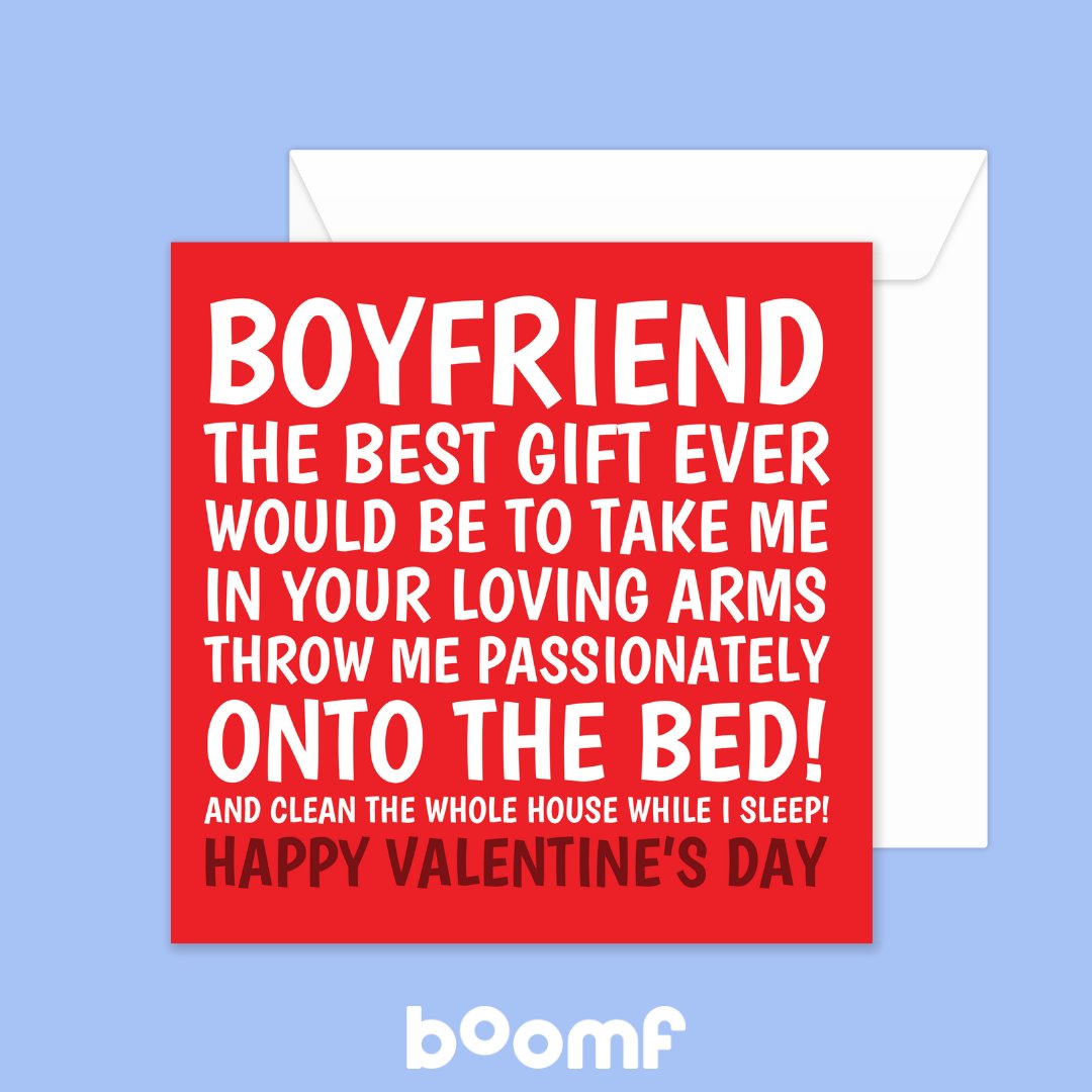 There's no time for subtlety this Valentine's Day. This year we're telling him exactly what we want. Tag your partner so he knows 😜

Card by Cupsie's Creations ✨