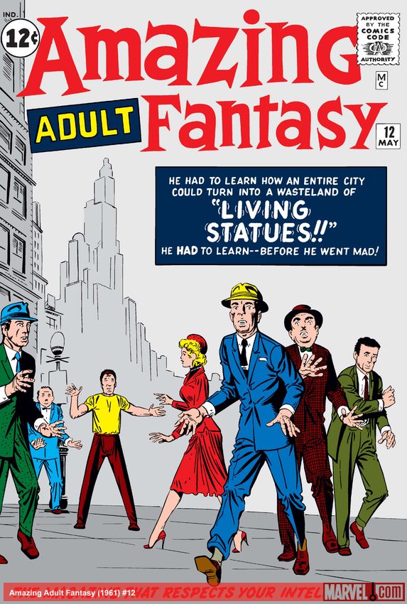 randomcomicbook's tweet image. Amazing Adult Fantasy (1961) #12 published 5/1962
marvel.com/comics/issue/1…