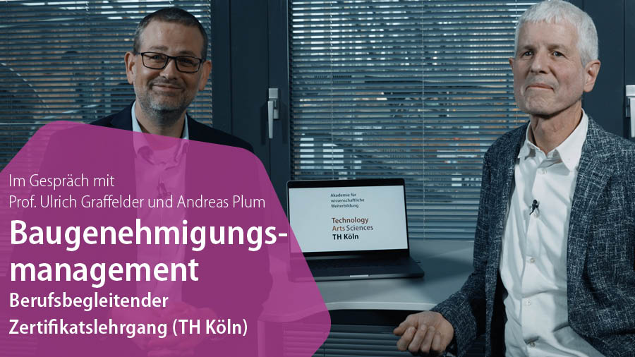 Lernen Sie, #Baugenehmigungsverfahren schneller, effizienter und reibungsloser zu gestalten: Im April startet erstmalig der neuer berufsbegleitende #Zertifikatslehrgang #Baugenehmigungsmanagement an der @th_koeln. Anmeldeschluss: 22.03.2023: bit.ly/3JtLuhu
#bgmthk