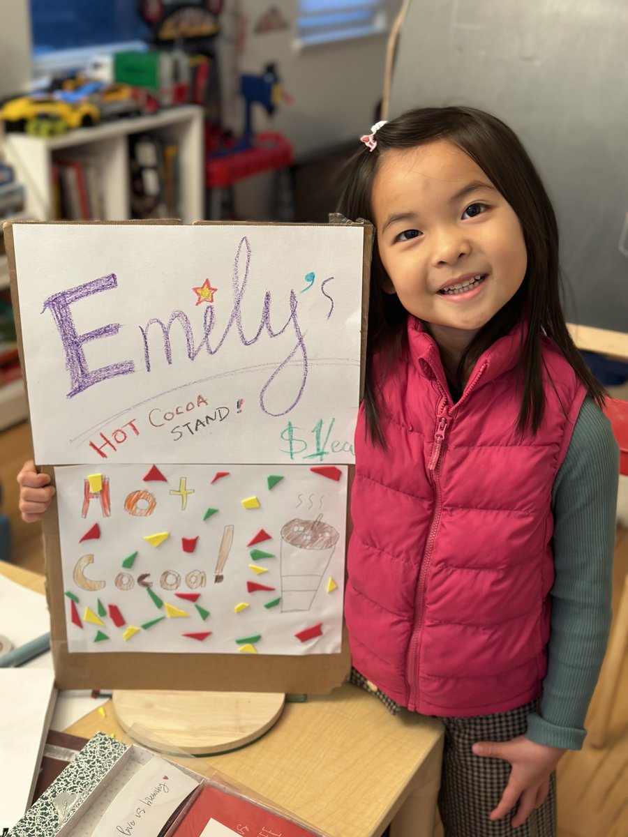 RMHCBayArea's tweet photo. 6-year-old Emily.held her very first fundraiser for #RMHCBayArea! On #NationalHotChocolateDay, Emily’s Hot Cocoa Stand reminds us how powerful our community is in coming together.
#KidsHelpingKids #HotChocolateDay #HotChocolateStand #HotCocoa https://t.co/fQDTomNBmu
