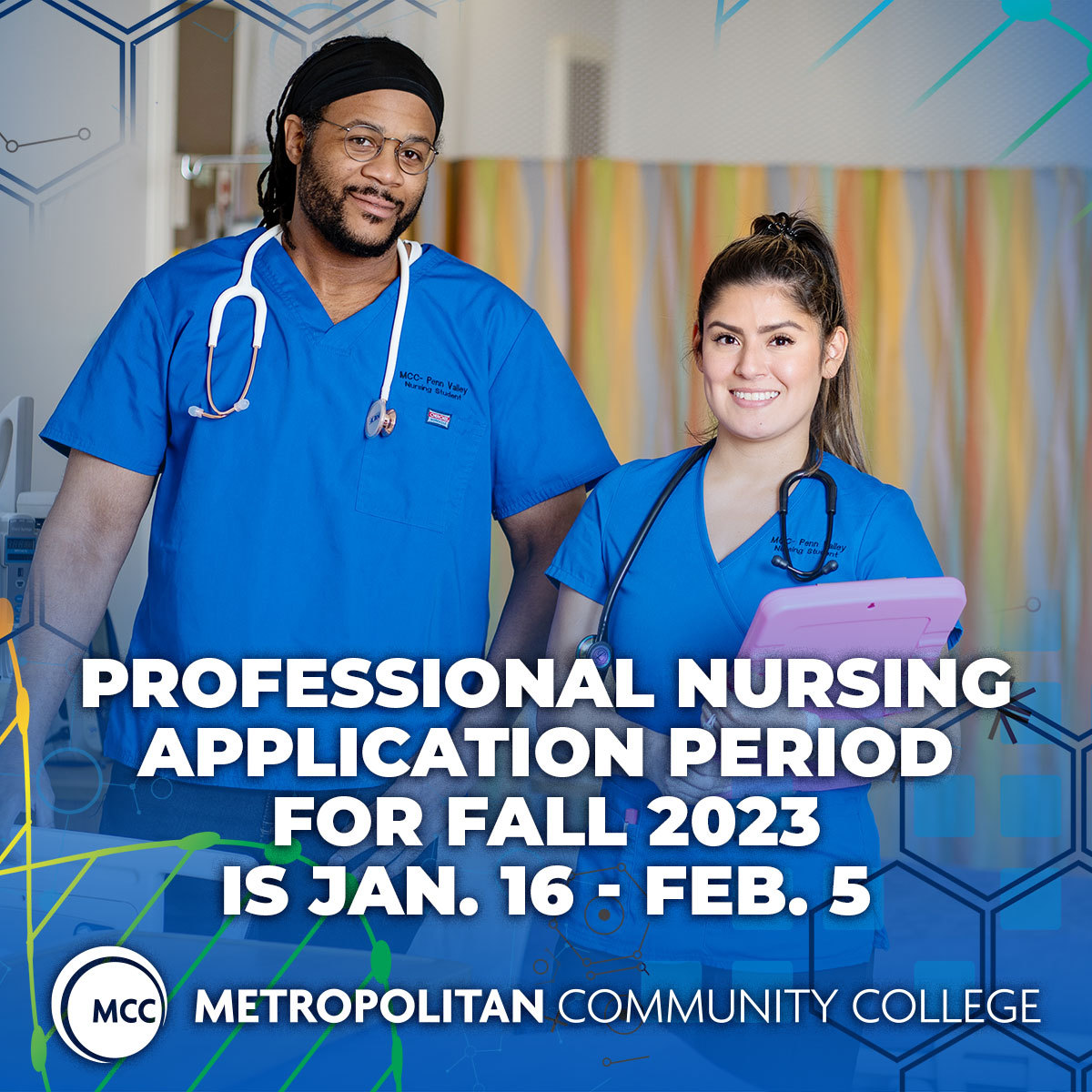 MCCKansasCity's tweet photo. MCC's two-year program gives you hands-on experience and excellent instruction . Our program gives you an associate degree and prepares you to apply for the National Council Licensure Examination for Registered Nurses. https://t.co/xHFIuvkgEf https://t.co/eXFBosvGRs