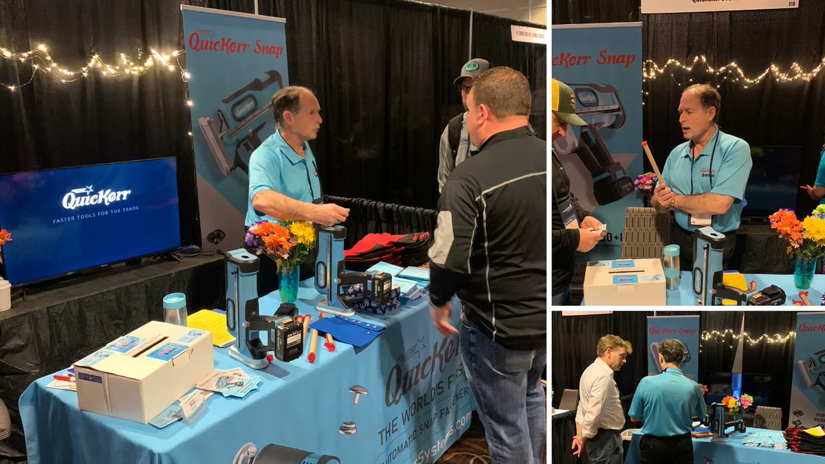 Tungstencollab's tweet photo. We had a great time @MarineFabCon last week alongside the #QuicKerr team where they debuted their heavy-duty snap fastener prototype.

If you weren't able to be there, you can learn more about this product and our journey to the prototype here:

https://t.co/2IPDMVptRx https://t.co/14eFkCWFwN