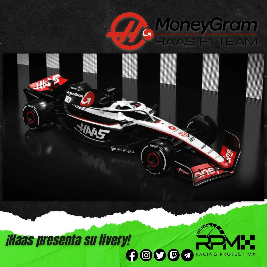 ¡@HaasF1Team ha presentado oficialmente su livery!

¿Les gusta?

#f1 #Haas #LiveryDesign