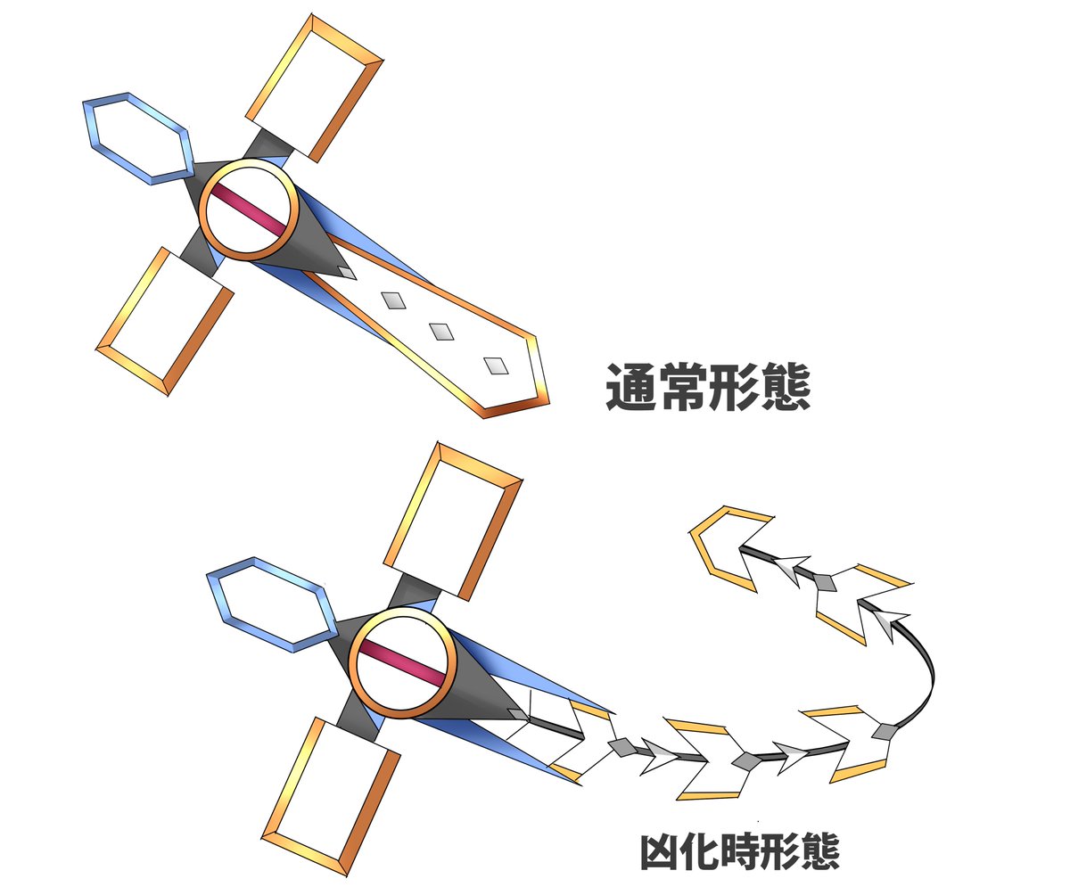 ○ロザリアオラトリオ
愛を願うシスターフォーム。
テーマカラーは藍。
愛する者たちを見ると手を合わせる心優しき姿。傷つくものを癒す。
が、愛する者(優弥)に触れられると胸の枷が壊れて自らの愛を邪魔する者を敵味方問わず攻撃し始める。
なぜかルーシャは対象外。
武器は盾にもなる十字架蛇腹剣 