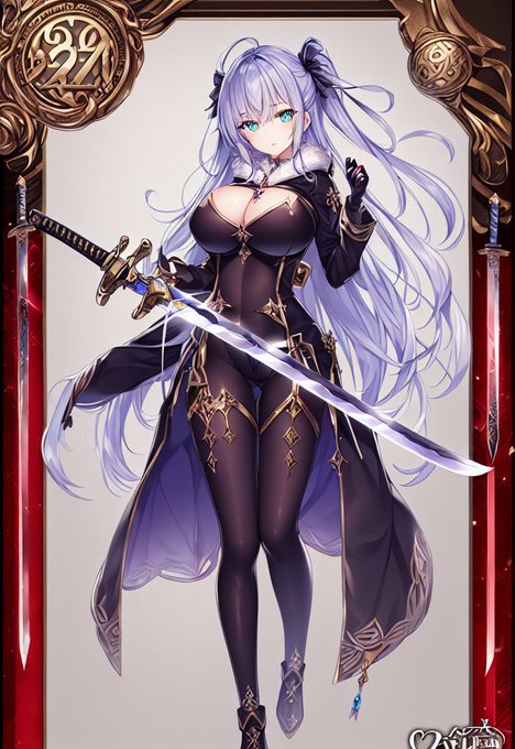 ちゃんと手で剣を持ってくれなかったSSR
 AI 