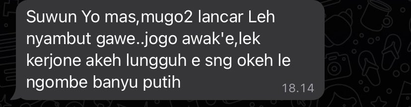 Puji Tuhan, Gaji pertama untuk Emak keperluan 1 tahunan Alm. Bapak &amp; untuk jajan Keponakan 🙏