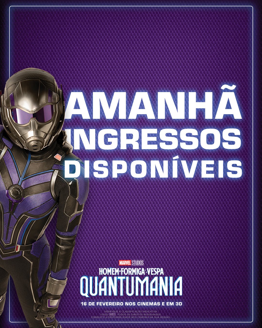 Homem-Formiga e a Vespa: Quantumania - 16 de Fevereiro de 2023