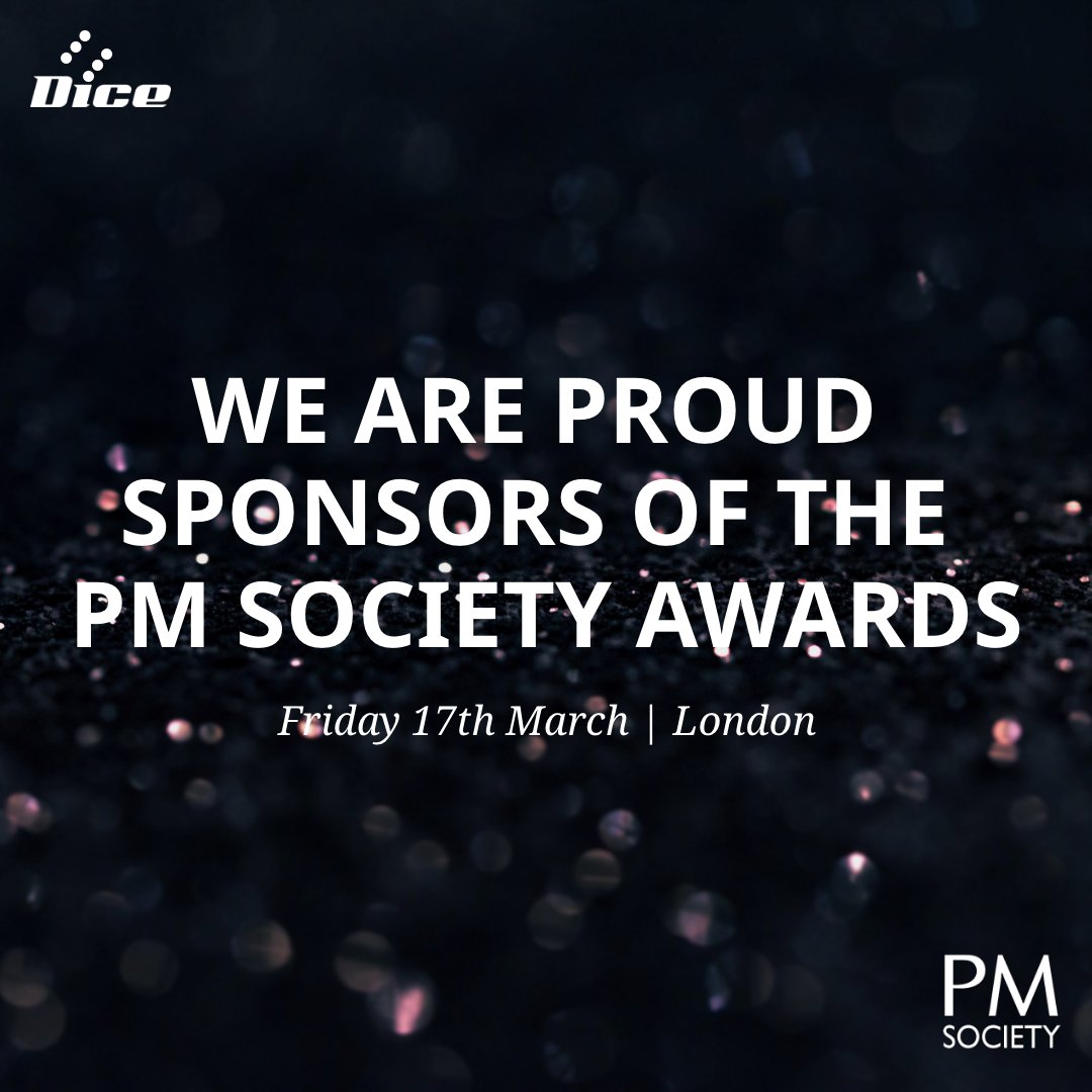DiceDigital's tweet photo. We are proud to be sponsoring the @PMSociety Awards 2023! 

Congratulations to all of the finalists that have been selected, we look forward to celebrating the winners on Friday 17th March in London. 

Who in our network is attending? 

#PharmaMarketing https://t.co/lLW9MLEl0Z