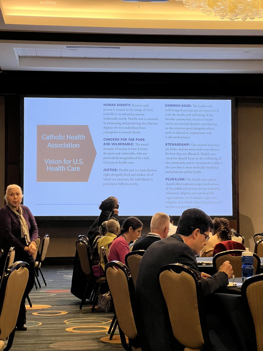 USCCBLive's tweet photo. As #CSMG23 participants prepare for their advocacy visits, we are spending breakfast learning more about the important work of @TheCHAUSA. https://t.co/HR3DjtENuz