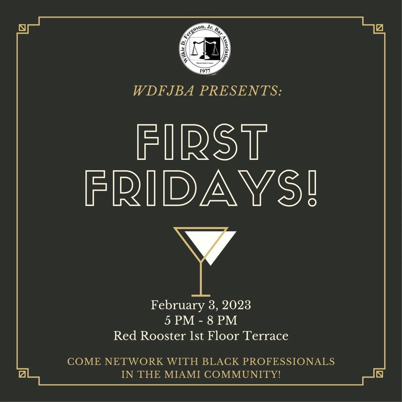 Please join us for First Friday Happy Hour This Friday!