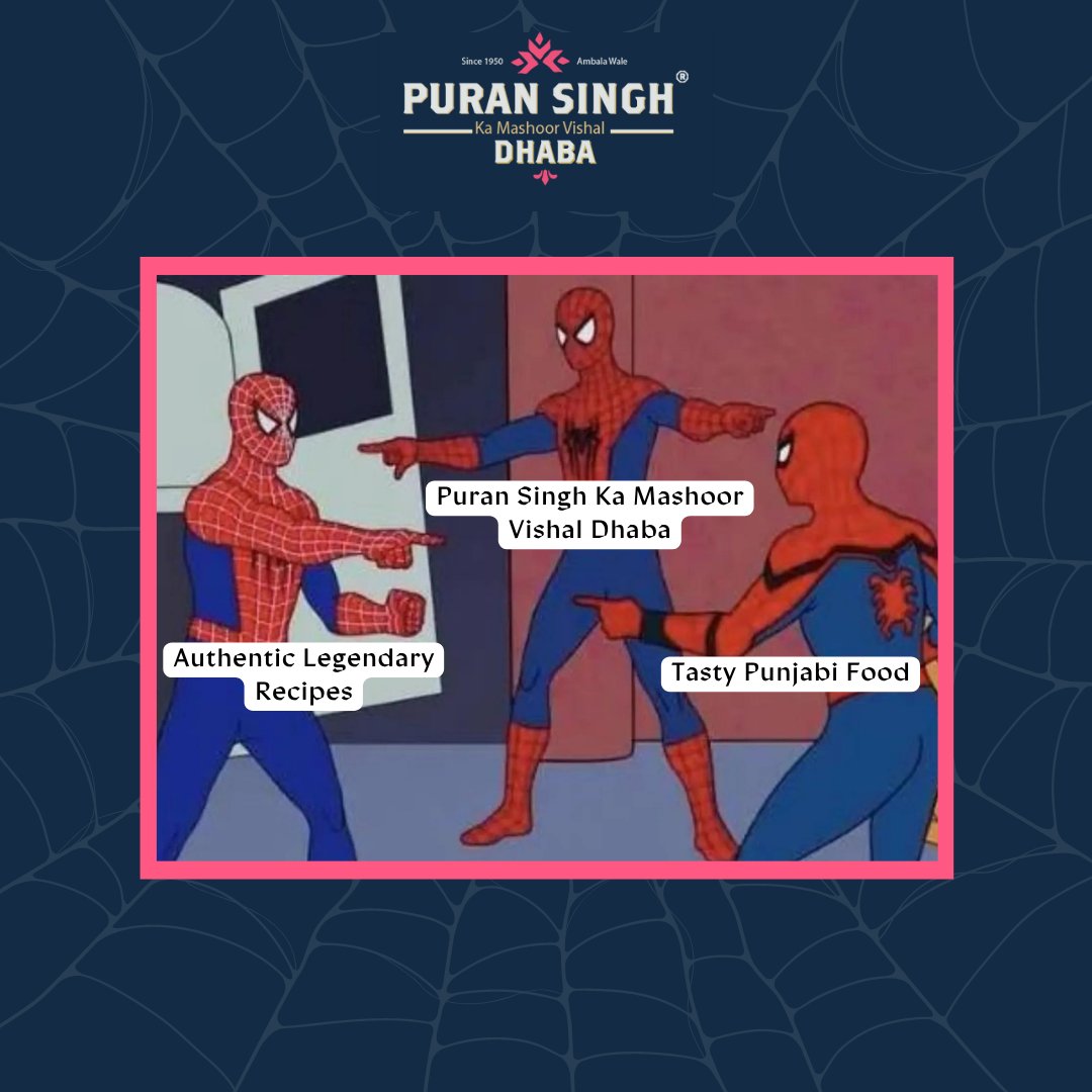 Same same same!!! Don't get confused between all the madness. Come to PSD and you'll know why our recipes are legendary. 😃

#memes #foodmemes northindianfoodrocks #indianfoodies #indianfoodlover #indianfoodrecipes  #PuranSingh #PuranSinghDhaba #PuranSinghKaMashoorVishalDhaba