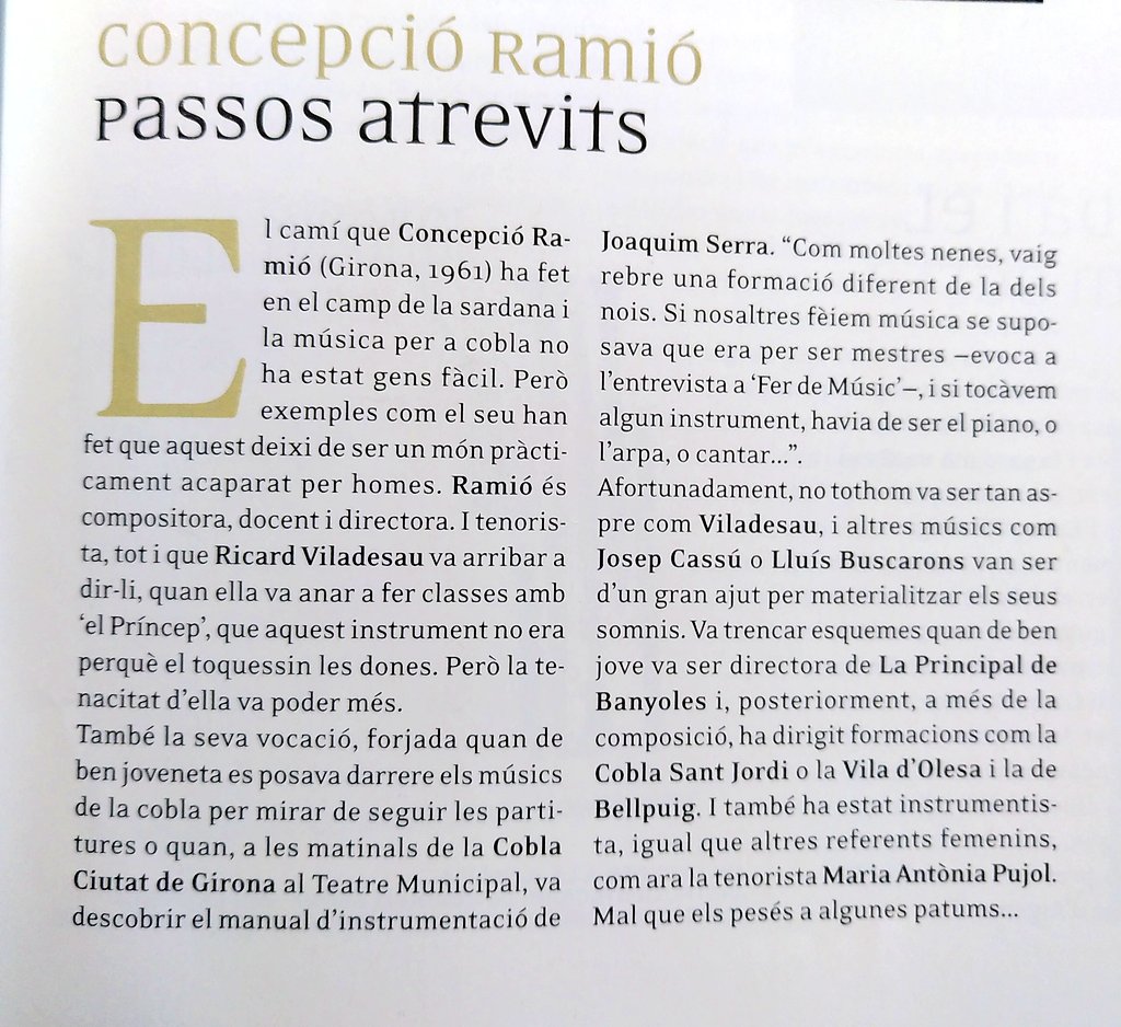 La ressenya val la pena per posar-la en valor. De les primeres en canviar el paradigma del camp de naps.